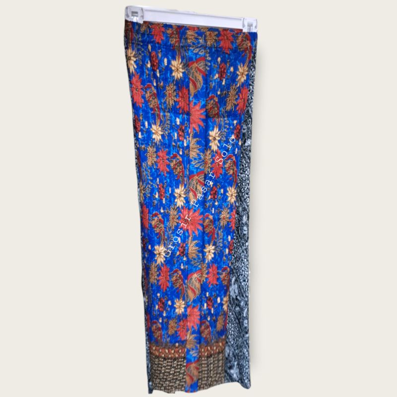 Rok Plisket Panjang Batik / Rok Plisket