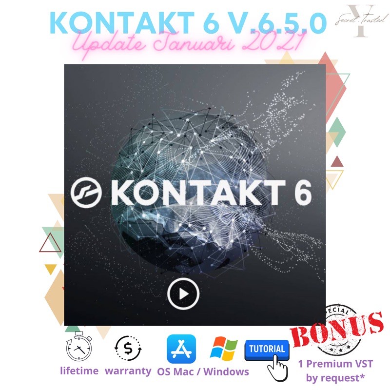 KONTAKT 6.5.0 Terbaru Terupdate Mac Win Bonus Premium VST