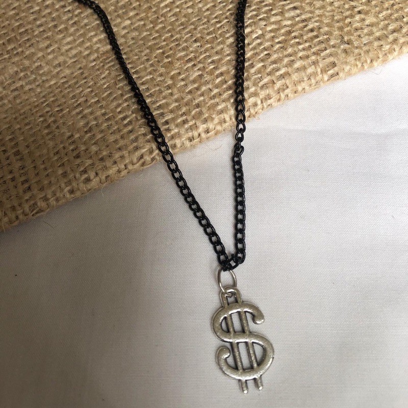 PORTICI kalung necklace chain hamsa yinyang yin&yang devil eye illuminati