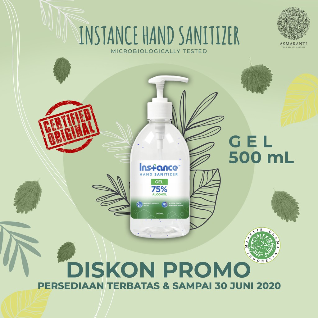 Instance Hand Sanitizer Gel 500 mL