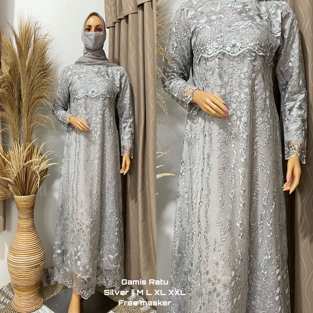 (COD) Gamis Tile Ratu| Gamis| Gamis Pesta| Gamis Kondangan| Gamis Tile| Gamis Brukat| Gamis Brokat| Gamis Pesta Terbaru| Gamis Brukat Terbaru| Baju Pesta Wanita Muslim| Baju Kondangan Wanita| Kebaya Modern| Dress Kondangan HANANIA KEBAYA MODREN