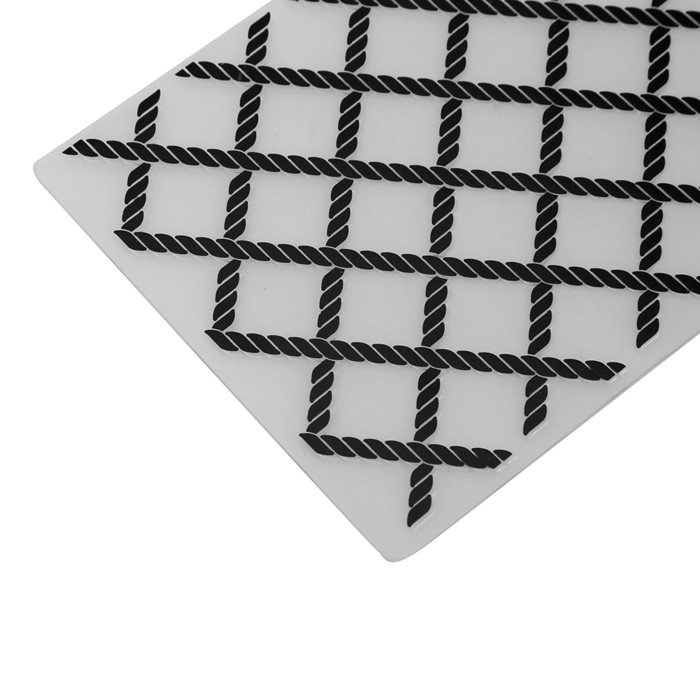 Lattice Pattern Embossing Folder