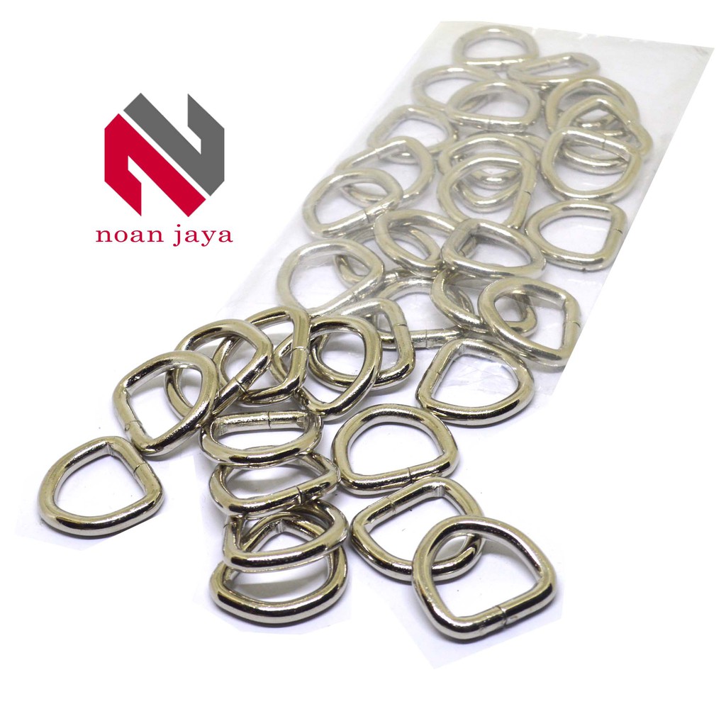 

RING D TAS TEBAL UKURAN 2 CM PER 1 PCS WARNA NIKEL RDT 20 NK