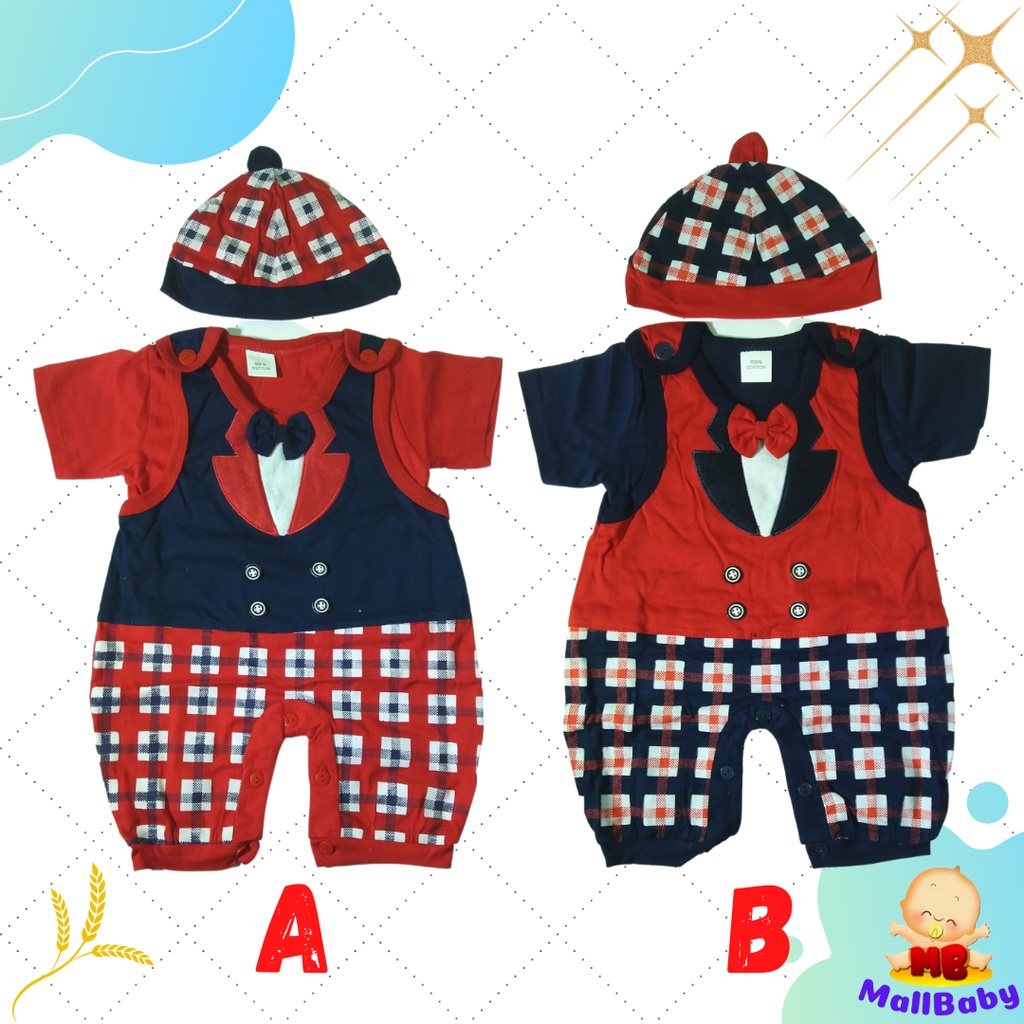 Baju Bayi Laki Laki 0-6 Bulan Baru Lahir Jumper Bayi Laki Laki new born Kodok Square