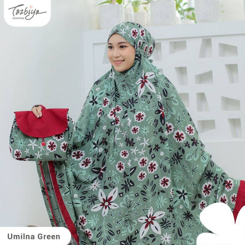 MUKENA TAZBIYA LIST 2IN1 UMILNA SERIES ALLSIZE