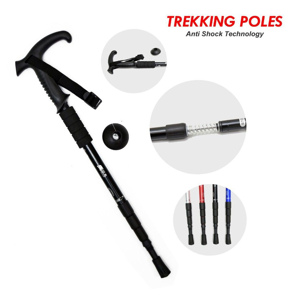 【COD】 Tracking Pole ~ Treking Outdoor Trekpole - Tongkat Mendaki Trekking Pendaki