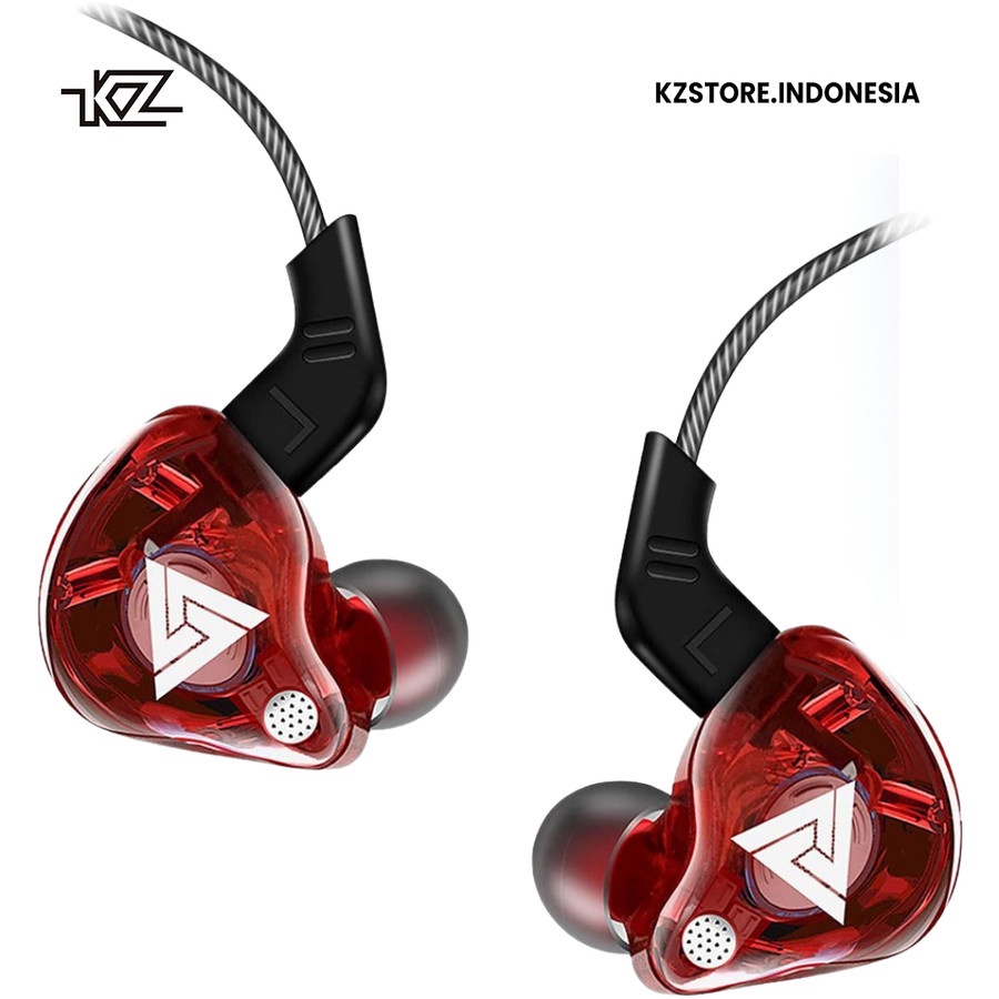 Earphone QKZ AK6 Mic Bass In-Ear Monitor Headset Handsfree IEM