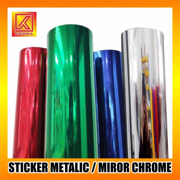 STIKER METALIC CHROME / STIKER MIROR CHROME