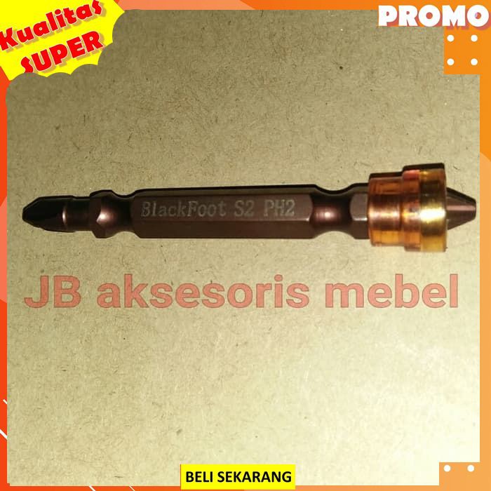 Mata Obeng Bor Plus (+) Coklat Merk Blackfoot Mata Bor Set Kombinasi/ Mata Obeng