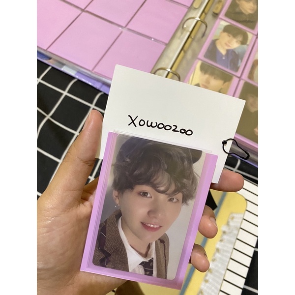 Photocard Mots 7 versi 4 Yoongi Suga PC