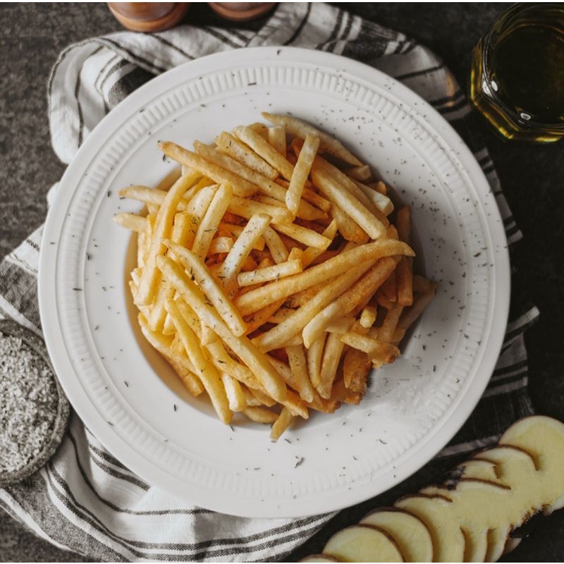 French Fries Kentang Goreng 500gr (BUDAYAKAN MEMBACA DESKRIPSI) Tipis Shoestring Straight Cut Crincl