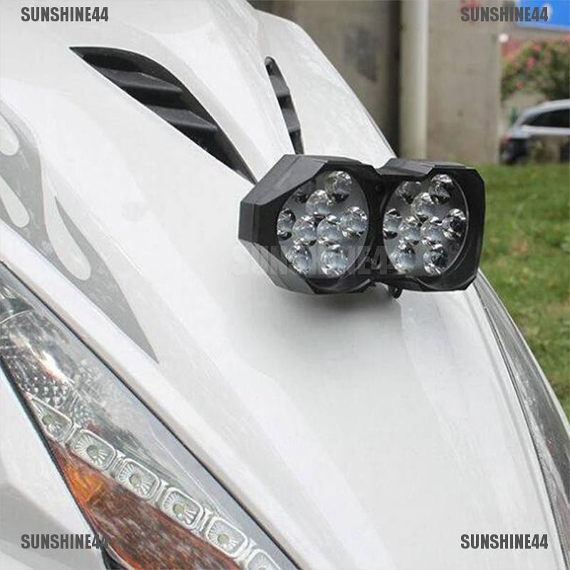 [Sunshine 44] Lampu 18 LED 40W Super Terang untuk Headlight Motor