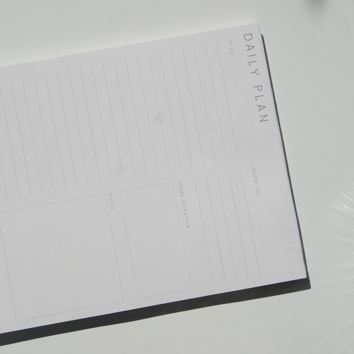 

Bergaransi Daily Plan Notepad Diskon