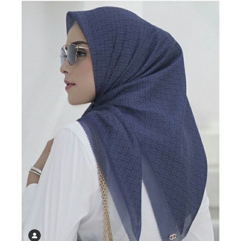 buttonscarves tapis Oxford blue