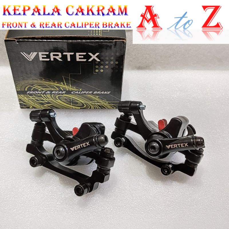 kepala rem cakram sepeda (1set)/front rear caliper brake/kaliper rem set