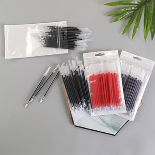20 Pieces Pen Refill Black Blue Red Refills for Pen Student Stationery