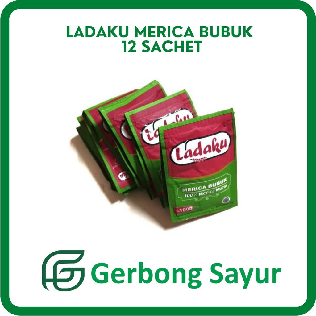 

Bumbu Ladaku Merica Bubuk Renceng - 12 Sachet