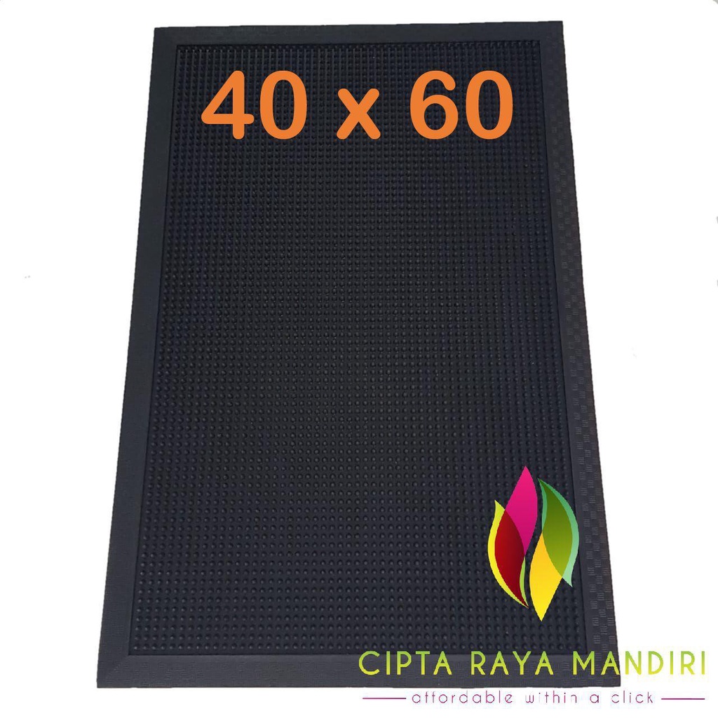 Keset Karpet Karet Anti Slip Bavel Duri 40 x 60 - BILIK