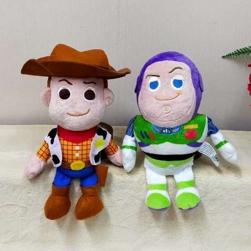 Boneka Floppy Buzz Woody 30cm/Boneka Toystory Andy/Boneka Andy/Boneka Woody