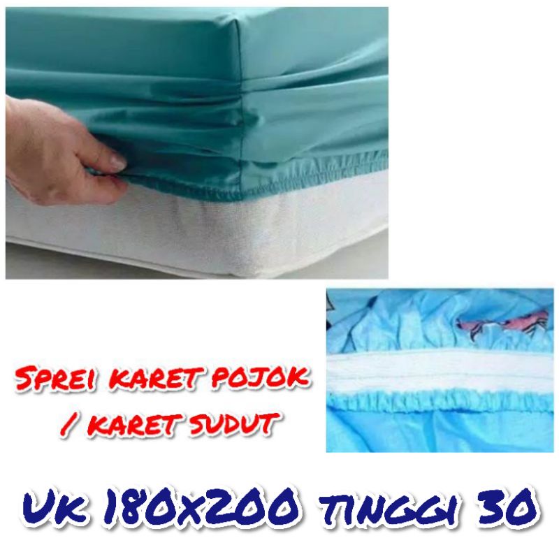 Sprei 180 T 30 sprei ukuran 180x200x30