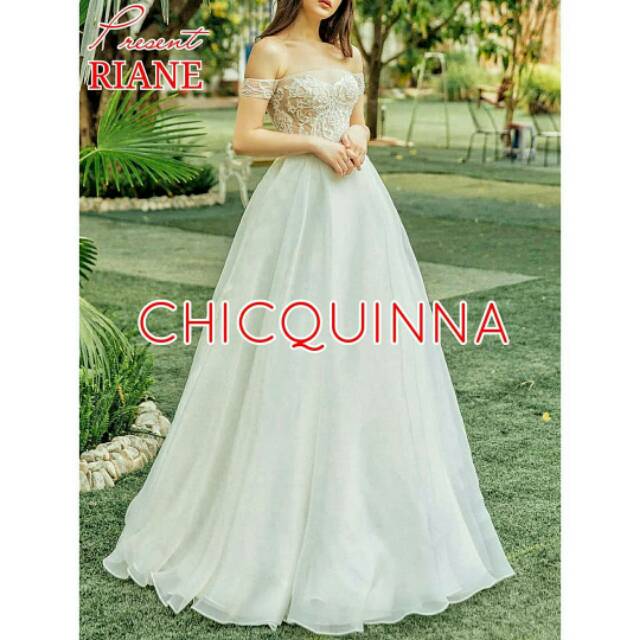 Pre Order gaun pengantin mewah baju pengantin cantik wedding dress import wedding gown new design
