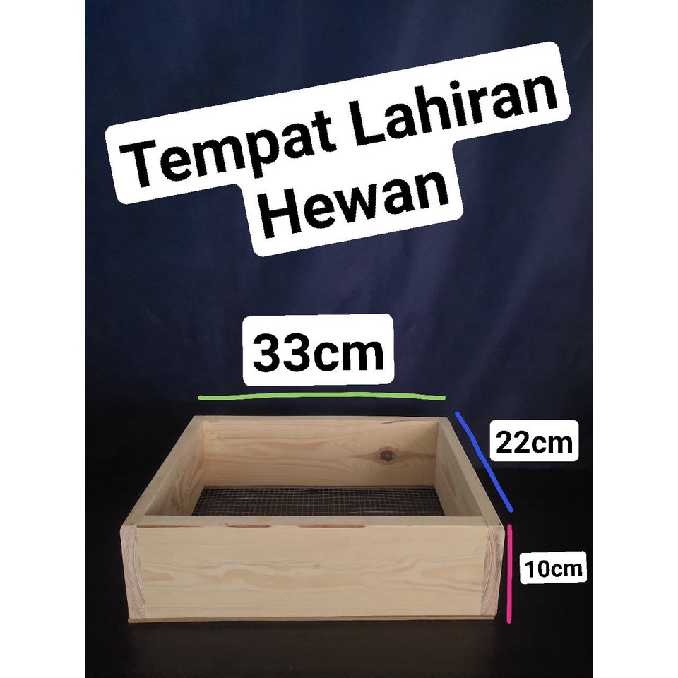 NestBox Kelinci atau Tempat Lahiran Kelinci-Model 1