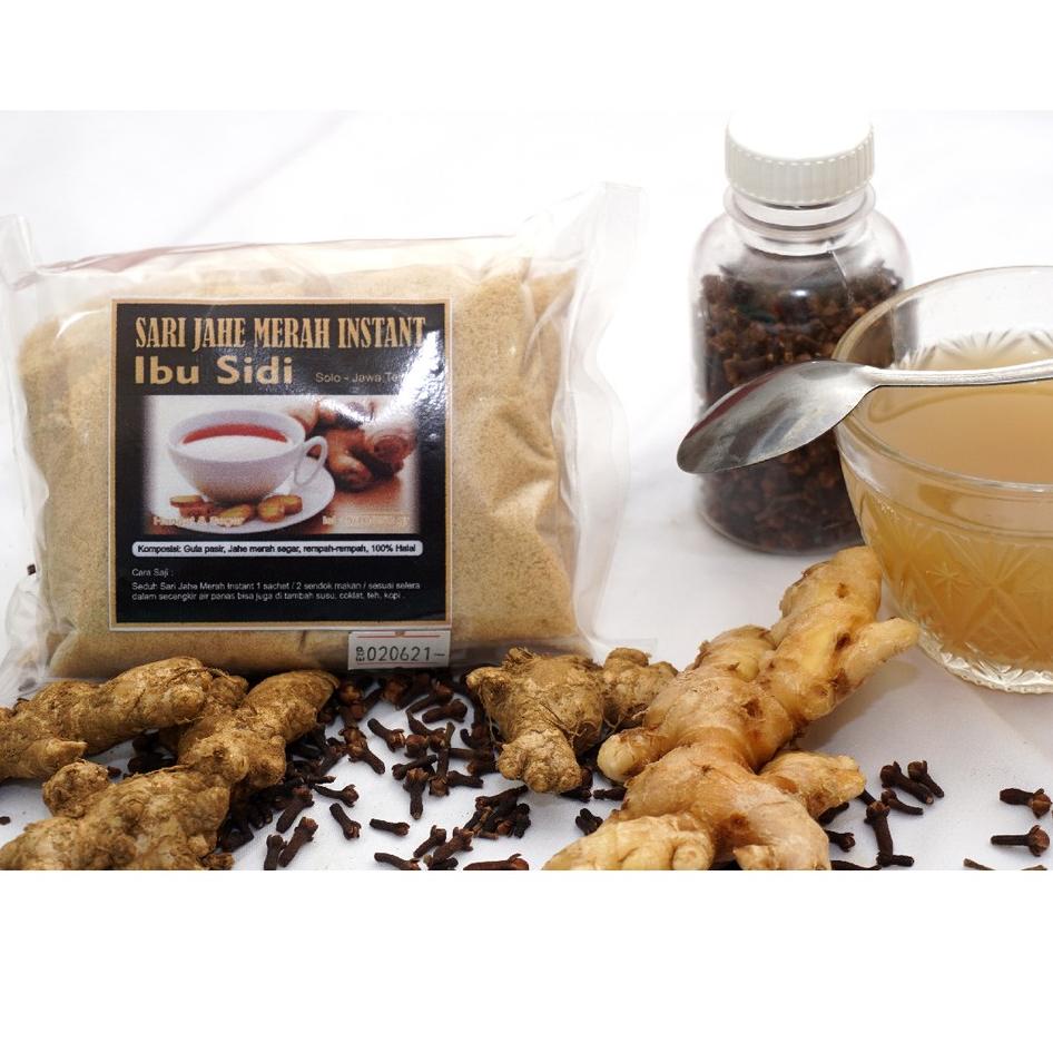 

CBK SARI JAHE MERAH INSTANT IBU SIDI MINUMAN HERBAL KHAS SOLO [os -959]