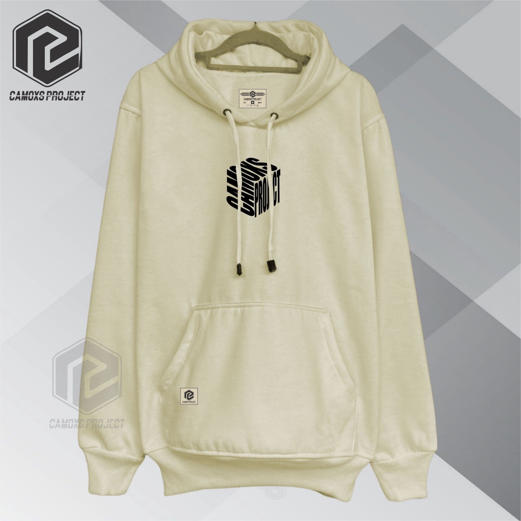 Jaket Hoodie Pria Cod Aesthetic Original Brand Distro Kota Bandung Hudi Camoxs Project Cream Terbaru Terpopuler Dan Terlaris Oversize Unisex Sweater Hodie