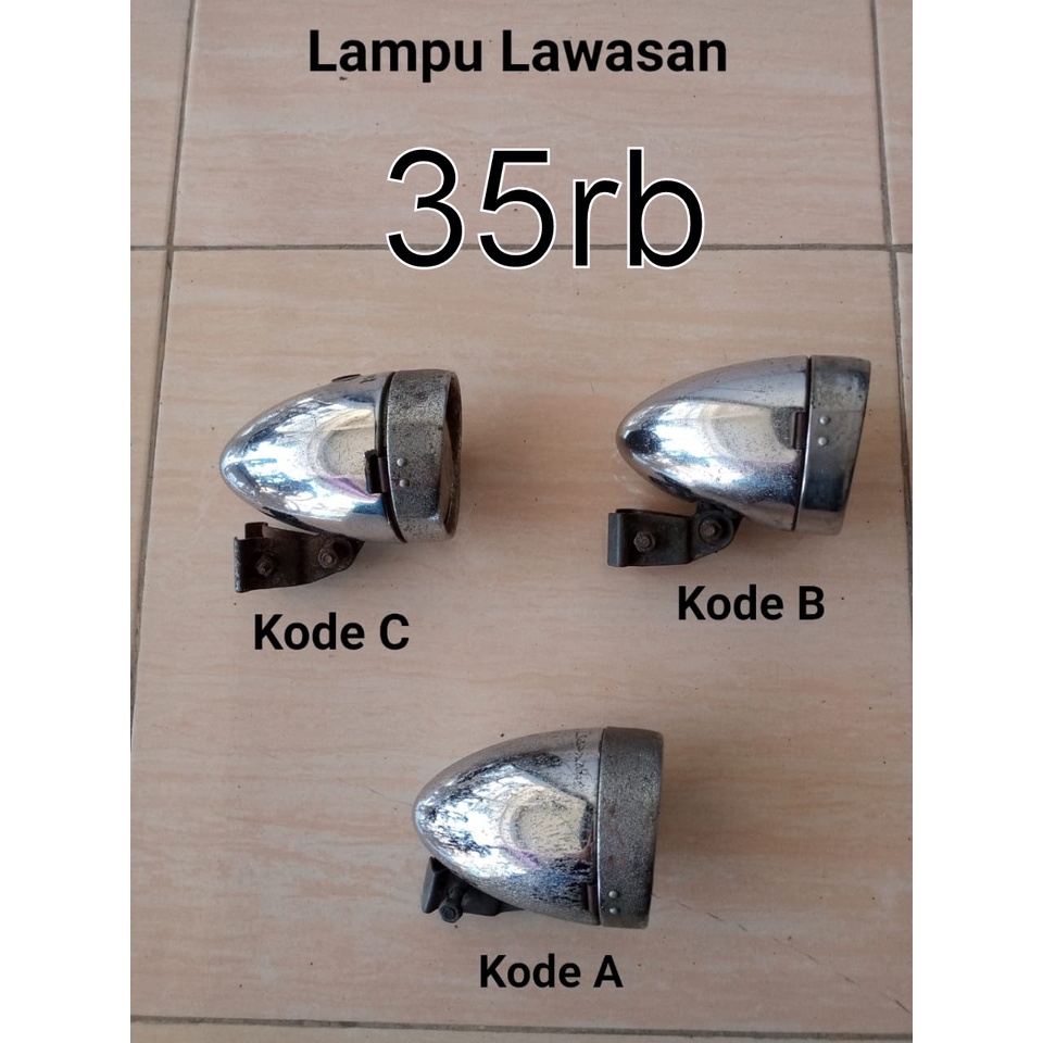 LAMPU SEPEDA ONTHEL BERKO SEPEDA ONTHEL LAWAS UNIK LAYAK PAKAI TERMURAH