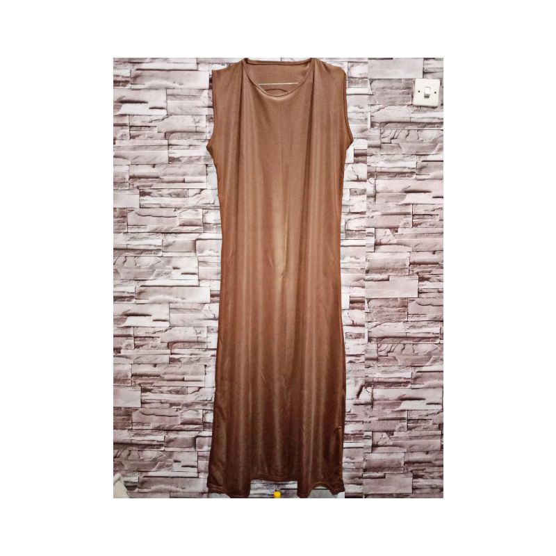 dress inner span panjang