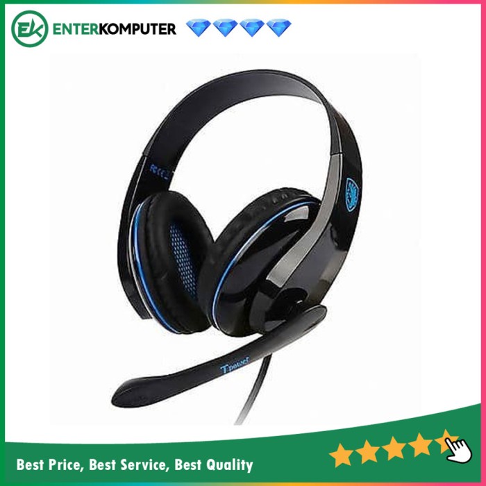 Headset Sades SA - 701 Tpower