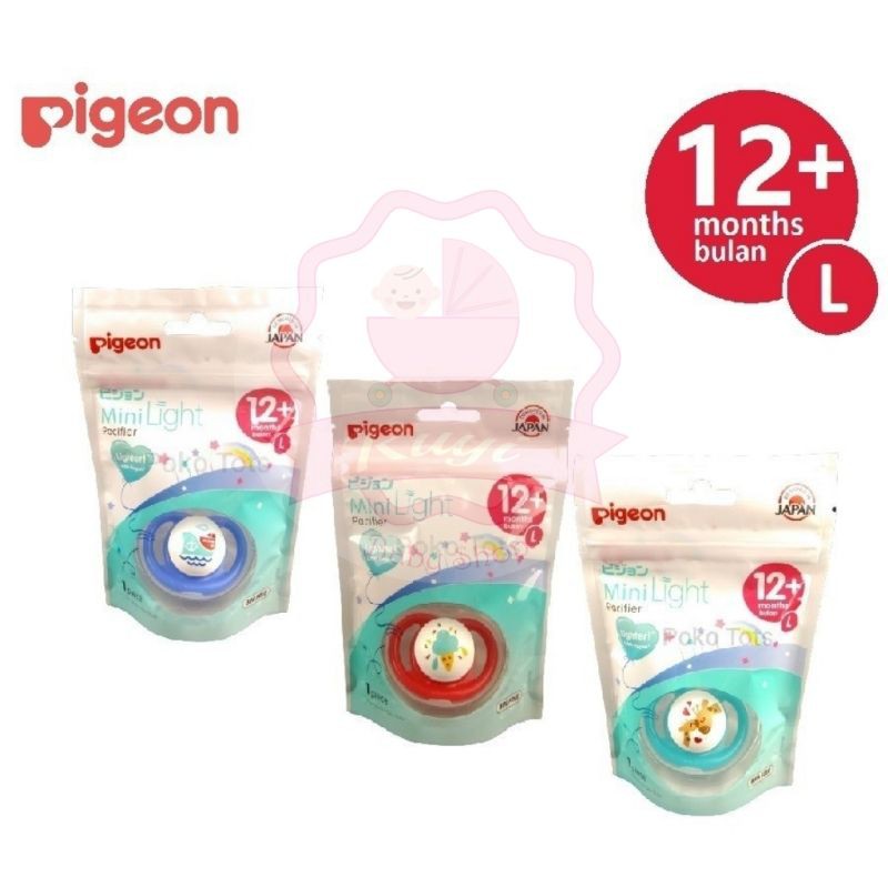 Pigeon Empeng MiniLight Size {S &amp; M}
