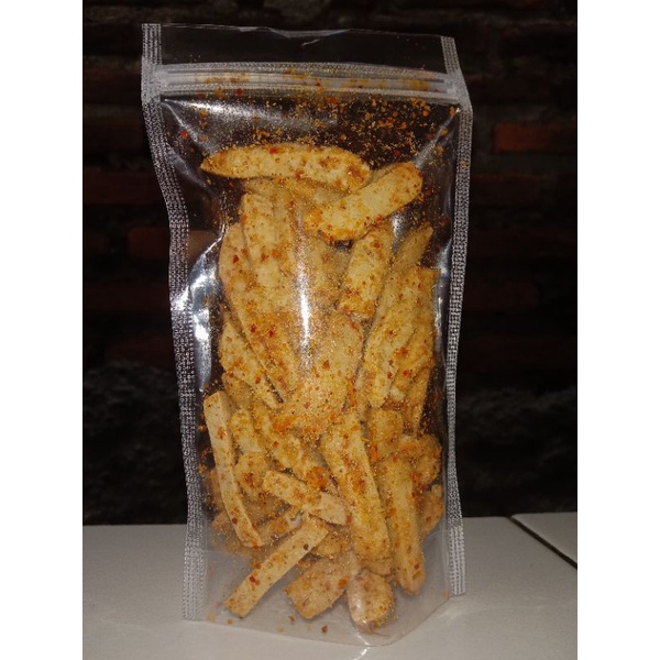 

Basreng ikan pedas Asin Jeruk