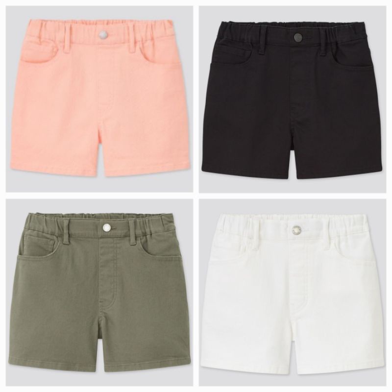 uniqlo kids uniqlo anak perempuan celana pendek denim