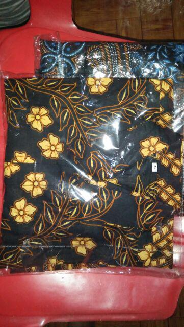 Diskon Kemeja Batik Kenongo Padi8 Pekalongan M L Xl Batik Pria Murah Modern Grosir