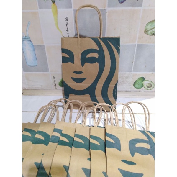 

paper bag starbuck / tas kantong starbuck