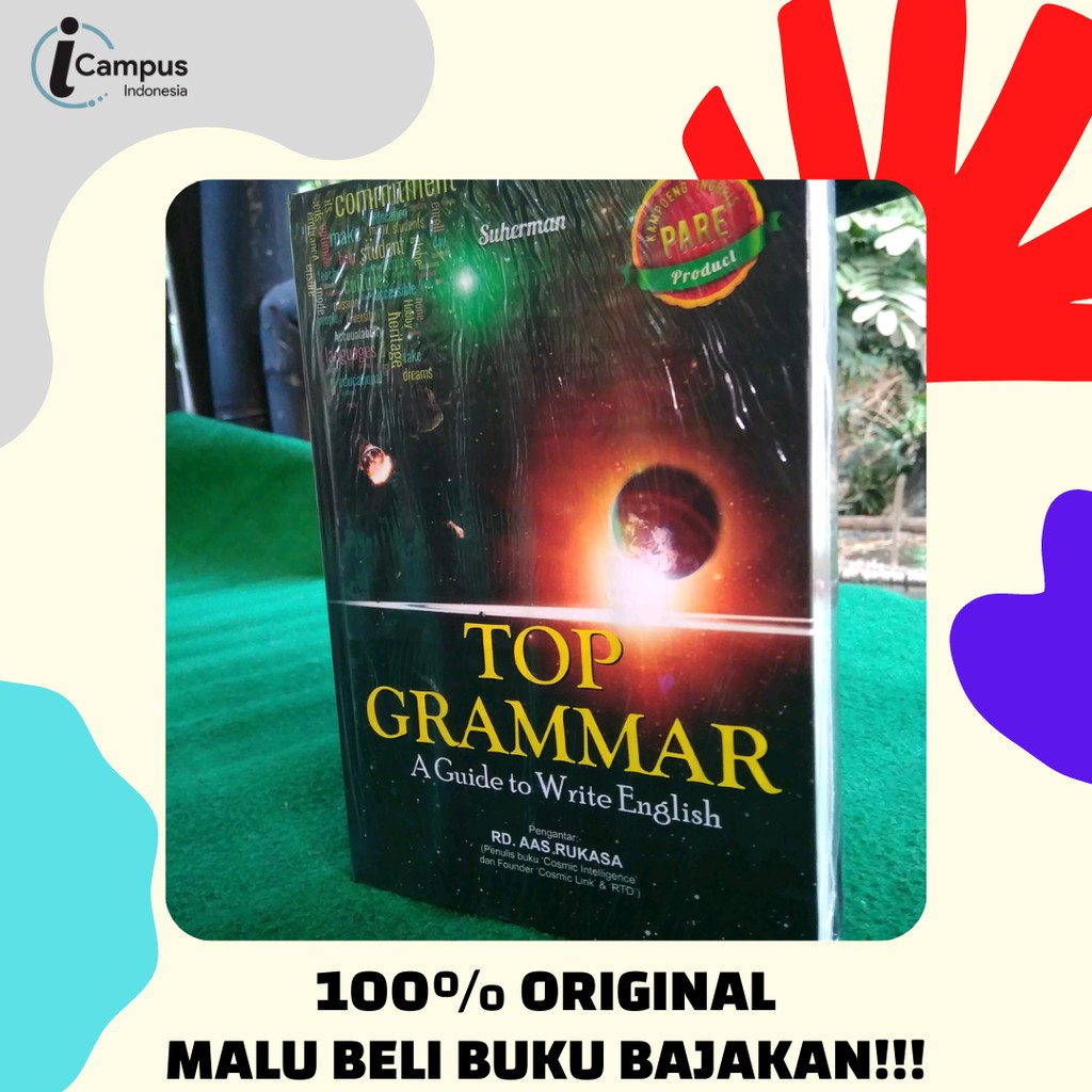 BUKU: Top Grammar - A Guide to Write English (Hard Cover)