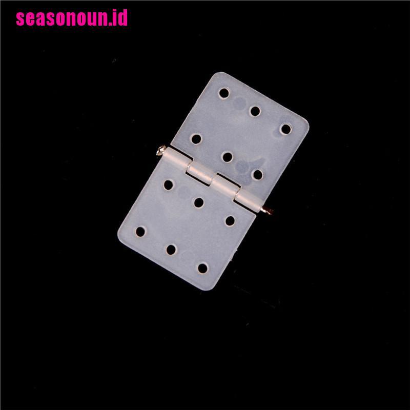 【seasonoun】20pcs 27*16mm Nylon Plane Hinge for RC Airplane DIY Accessories