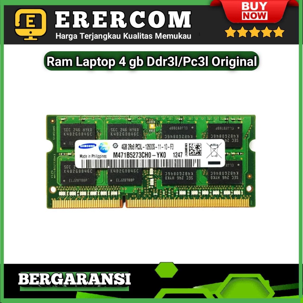 RAM Laptop 4 gb Ddr3L 12800S -11-12