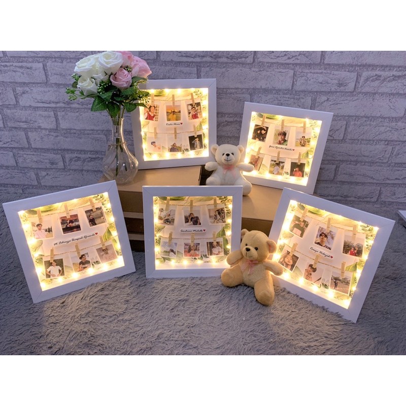 Photo LED in Frame - kado ultah murah