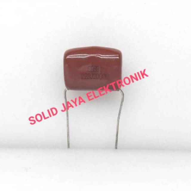 CAPASITOR MILAR 223 J 2000V KAPASITOR MYLAR 22N 22 N 223J 2KV 20 NANO 2000 V KAPASITOR MILAR