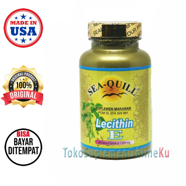 Sea Quill Lecithin E - 60 softcaps | Menjaga kadar kolesterol