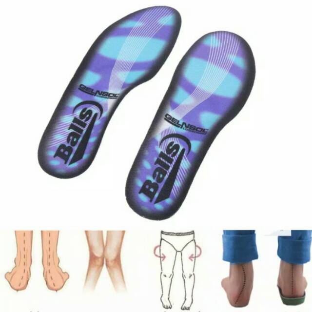 Insole arch support untuk kaki lepek