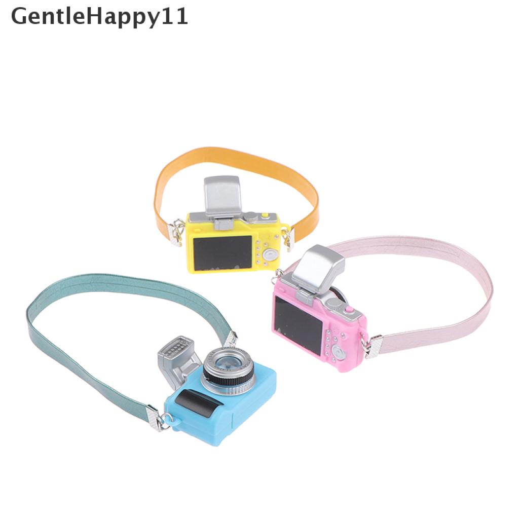 Gentlehappy Mainan Miniatur Kamera SLR Skala 1: 12 Untuk Dekorasi Rumah Boneka