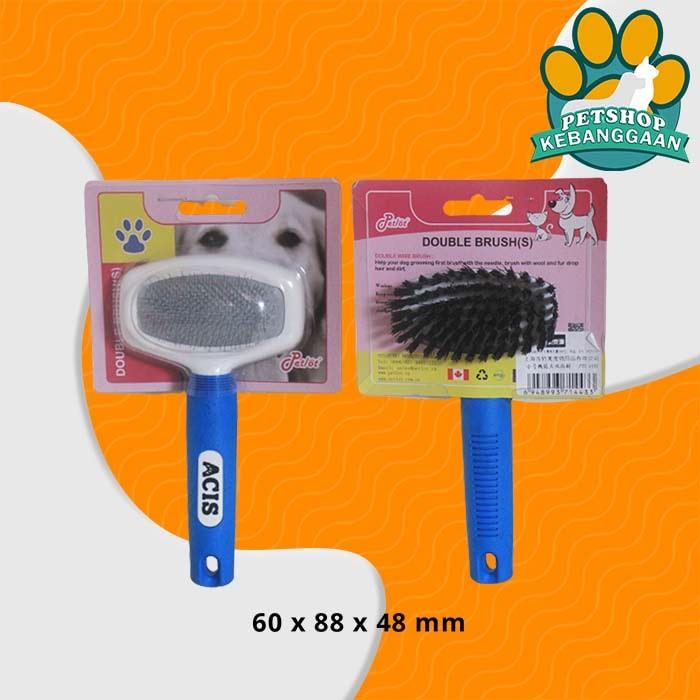 Acis Sisir Kawat grooming Bulu Panjang Bulu Kucing Anjing kelinci