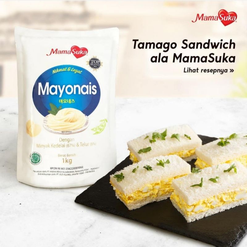 MAYONAISE Mamasuka Salad Dressing / Saus Mayo Mama Suka / Saos Mayonnaise