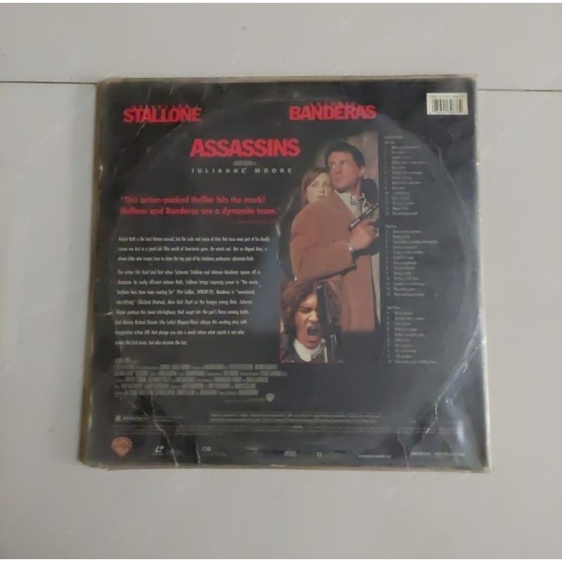 Kaset Laser disc ASSASSINS