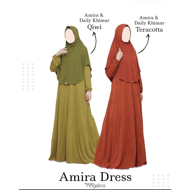 AMIRA DRESS ATELIER ANGELINA 2XL dan 3XL