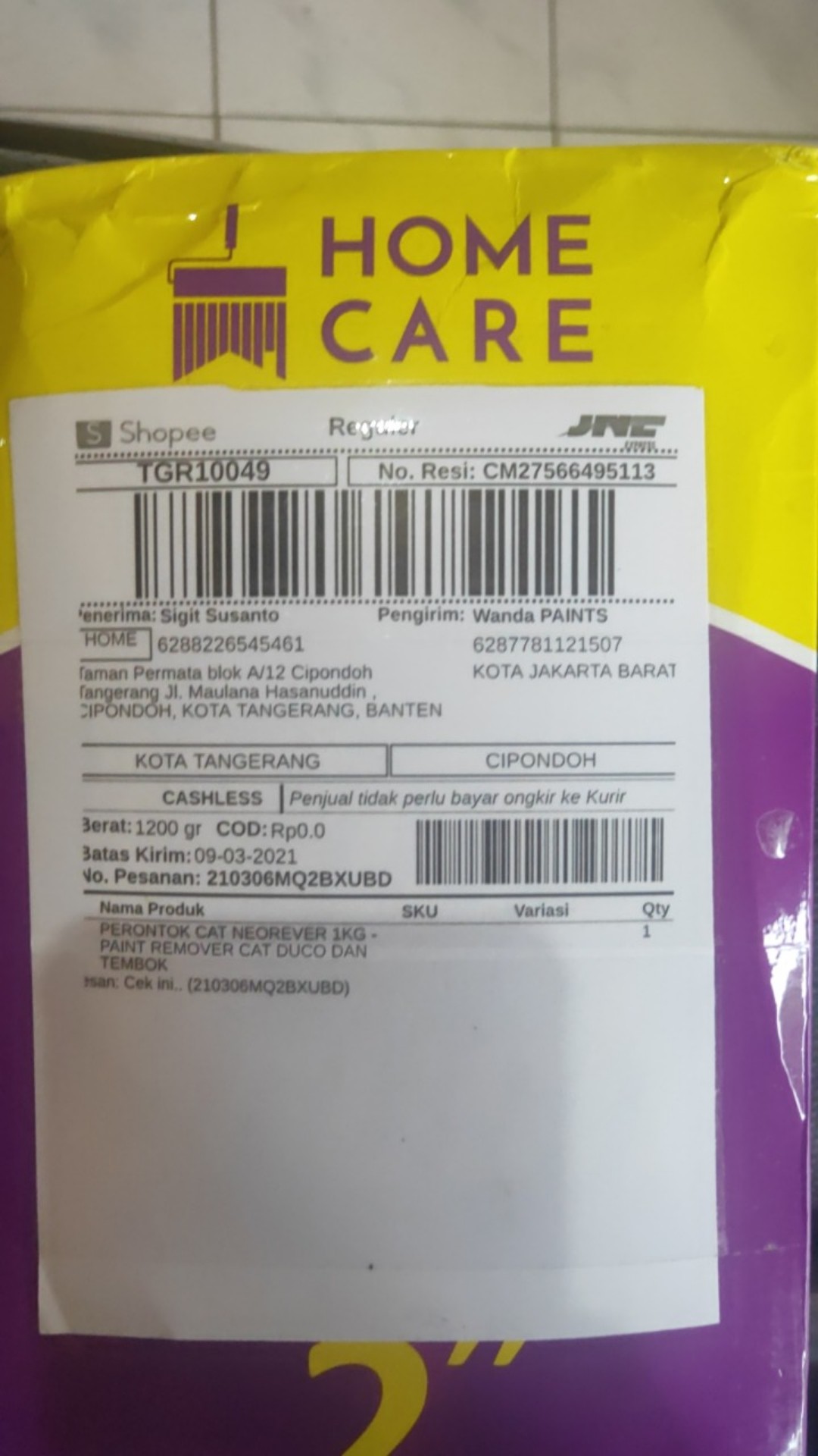 Perontok Cat Neorever 1kg - Paint Remover Cat Duco Dan Tembok