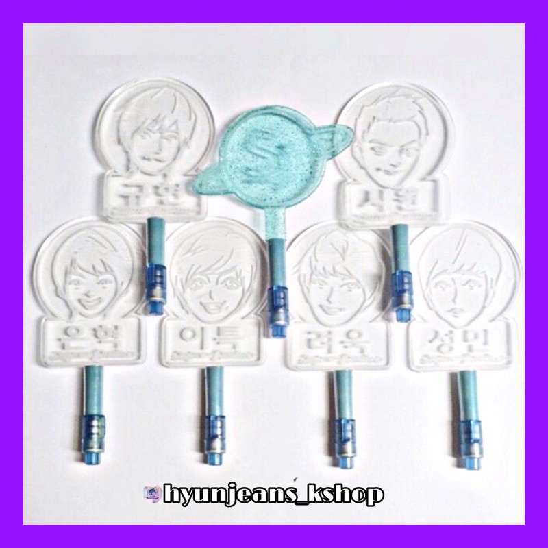 [READY STOCK] SUPER JUNIOR - Unofficial Lightstick Acrylic Member (SIWON, RYEWOOK, KYUHYUN, EUNHYUK)